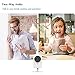 1080p HD WIFI Security Camera - Wide Angle Panorama (190°) Video Monitoring IP Camera, Wireless WIFI Home Security Surveillance System with Two-way Audio, Motion Detection, Night Vision, Auto Cruise …