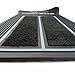 2pc 68- 82 Black Corvette Semi Carpeted Front Floor Mats