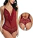 Avidlove Women Sexy Lingerie Teddy One Piece Lace Halter Babydoll Bodysuit