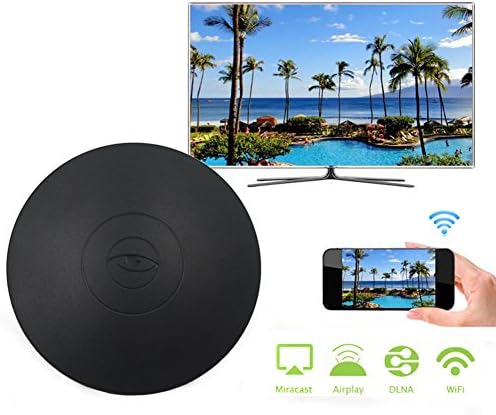 WIFI Display Dongle,Colisivan HDMI Dongle Adapter Support Miracast DLNA Airplay 1080P Streaming Cast Videos, Audio, Picture, Live Camera from iPhone, iPad, Android Smart Devices to HD TV or Projector