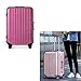 Tinksky Clear Luggage Protector PVC Cover Waterproof Suitcase Cover Fits 24