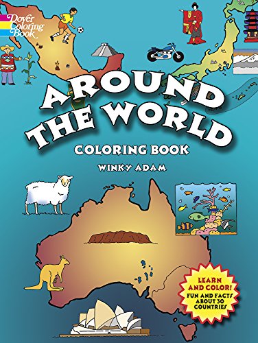 Around the World Coloring Book (Dover History Coloring