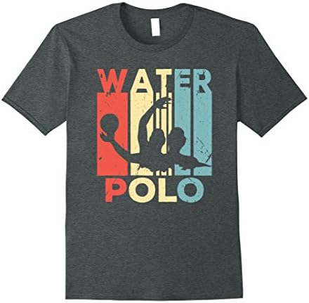 Mens Water Polo Retro Vintage T Shirt 2XL Dark Heather