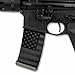 Ultimate Arms Gear Mag Wraps USA Stealth Black Patriot Flag AR15/M4/M16 .223 5.56 30rd Mag Waterproof Durable Skin Kit, USA Made