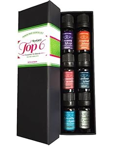 Top 6 Essential Oil Blends Gift Set for Diffuser - #1...