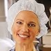 Royal 24 Inch White Bouffant Cap, Disposable and Latex Free, Package of 100