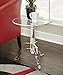 Linon Hadlee Acrylic Side Table, Clear