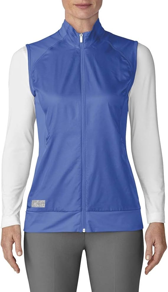 adidas Golf Women's Lightweight Wind Tech Vest Clothing
