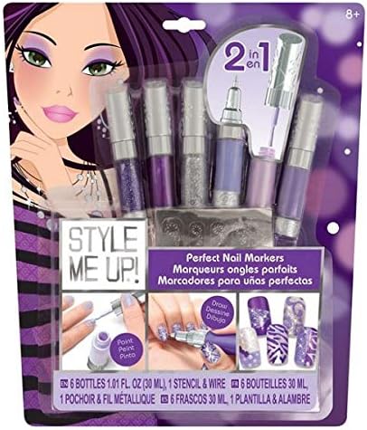 Wooky Entertainment Style me up Stylos pour les ongles violets
