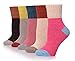 Velice Women's Crew Socks Wool Thick Winter Socks 5-pack Mix Colors