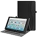Fintie Case for Amazon Fire HD 10 Tablet (Compatible with 7th and 9th Generations, 2017 and 2019 Releases) - [Multi-Angle Viewing] Folio Stand Cover with Pocket Auto Wake/Sleep, Black