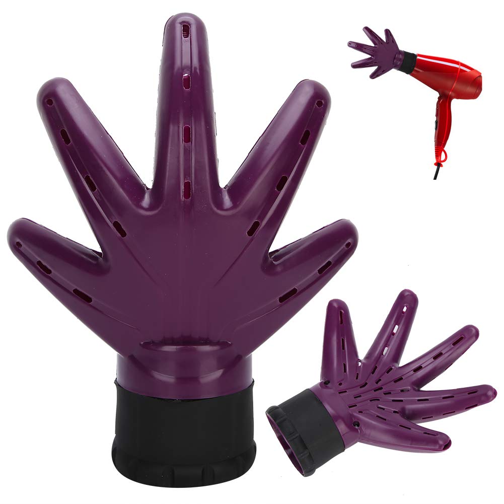 Hair Dryer, Hair Diffuser Hand Shape Hair Dryer Diffuser Hair Diffusers for Women Girls Curly Hair Blow Dryer Plastic Hairdressing Dryer Accessory Salon Styling Tools Hair Dryer Diffuser