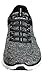 Skechers Synergy Beyond words Womens Fashion Sneaker, Black/White/Silver, 8 US