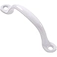 Hardware Essentials 851569 Utility Pull White Coating 3-3/4"