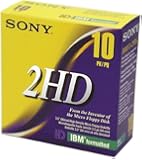 Sony 10MFD2HDLF 2HD 3.5-Inch IBM Formatted Floppy Disks (10-Pack) (Discontinued by Manufacturer)