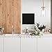 VINLUZ One Light Chandeliers Modern Clear Glass Pendant Lighting Brushed Brass Dining Room Lighting Fixtures Hanging Contemporary Lamp Semi Flush Mount Ceiling Lights