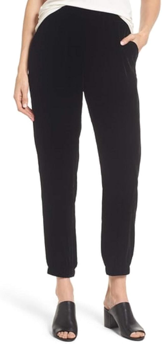eileen fisher velvet slouchy pants