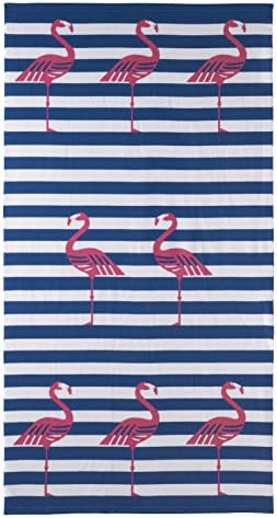 Summer Livin Flamingo Design Beach Towel