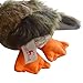 Dogloveit Mallard Duck Squeaky Dog Toys for Small Dogs Plush Dog Toys, 12-inch