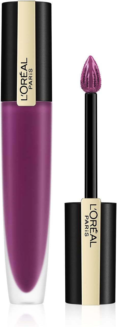 L'Oreal Paris Rouge Signature Matte Liquid Lipstick 104 I Rebel