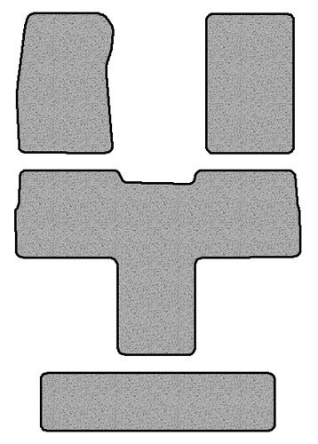 Amazon Com Ford Expedition Custom Fit Black Carpet Floor Mats 4