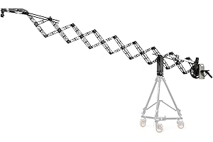 Proaim Powermatic Scissor 17ft Telescopic Camera Jib Crane for 3-Axis Camera Gimbals. Payload up to 15kg/33lb. for Video & Fi