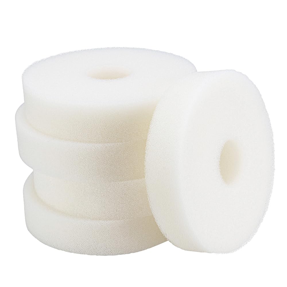 LTWHOME Replacement Foam Sponge Filter Media Compatible with Laguna Pressure Flo 12000 (Pack of 5)