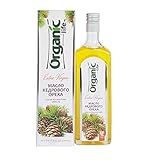 JUST ARRIVED!!! ORGANIC PINE NUT OIL - 17.5 oz/500ml. First Grade, Authentic and 100% Natural, Extra Virgin, Unfiltered, First Press Only, Cold-pressed. Pressed from Wild Harvested, Raw Pine Nuts.