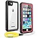 Temdan 33ft/10m Deep Floatable Waterproof Case for iPhone 6/6s(4.7inch) with Float Strap-Pink/Clear