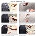 TECCPO 93Pcs Tire Repair Tool Set, Heavy Duty Flat Tire Plug Kit for Car, Truck, RV, Jeep, ATV, Tractor, Trailer, Motorcycle