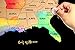 Watercolor United States of America Scratch Off Map Deluxe Edition (USA) (16