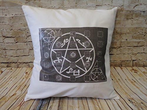 Supernatural Devils Trap pillow