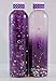 8oz Calming Glitter Bottle - Deep Purple