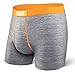 M-Ultra Tri-Blend Boxer Fly Dk Charcoal Heather S