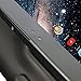 Skinomi Black Carbon Fiber Full Body Skin Compatible with Samsung Galaxy View (18.4 inch)(Full Coverage) TechSkin with Anti-Bubble Clear Film Screen Protector