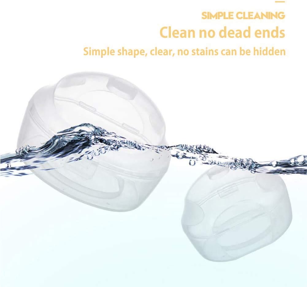 Dummy 5Pcs Transparent Pacifier Case and Holder Box - BPA-Free Nipple Shield for Travel and Home, Clear, 5 Count (Pack of 1) - Image 5