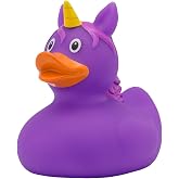 3 Inch Unicorn Purple Rubber Duck Bath Toy, Collectable, Fun for All Ages, Car Decoration, Crusing Vacation Gift