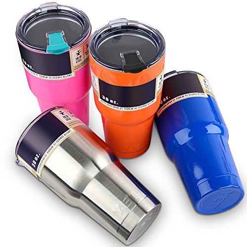 30 oz Tumbler Lids, Fits for YETI Rambler, Ozark Trail, Old Style Rtic and More, SENHAI 3 Pack