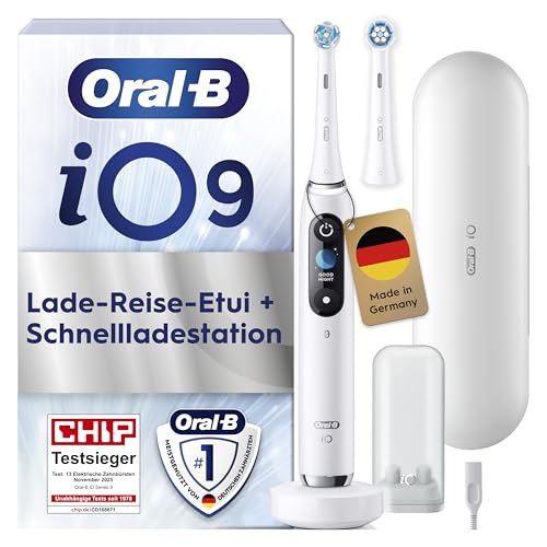 Oral-B iO Series 9 Elektrische Zahnbürste, Weiß