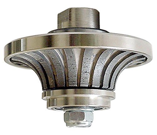 MK Diamond 480010 MK-480SDR Segmented Diamond Half Bullnose Router Bit, Size B-10mm