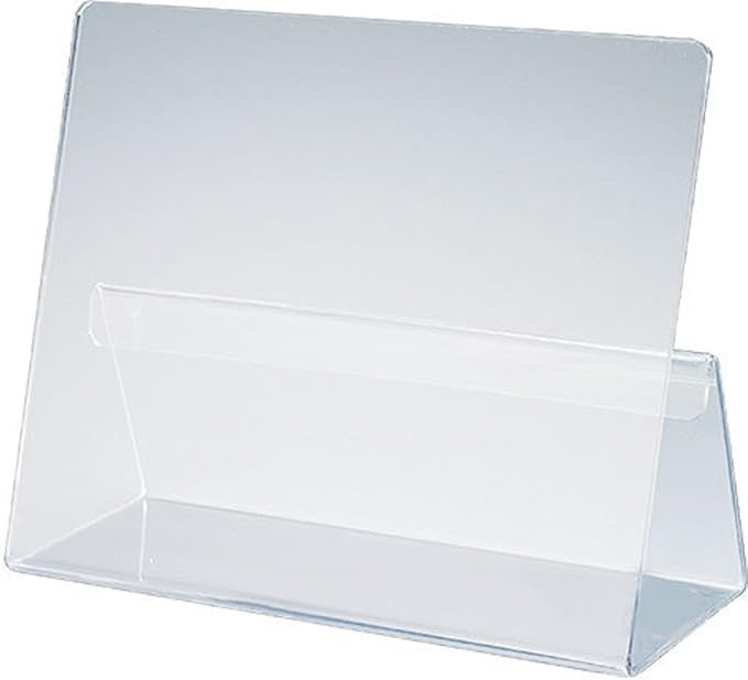 The Classic AllAcrylic Cookbook Holder in a Clear Bag