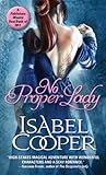 Front cover for the book No Proper Lady by Isabel Cooper