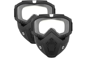 GVAKVTGK Tactical Full Face Mask, Paintball Mask, Removable and Adjustable Goggles Mask, CS Games, Halloween, Film Props and Other Outdoor Activities