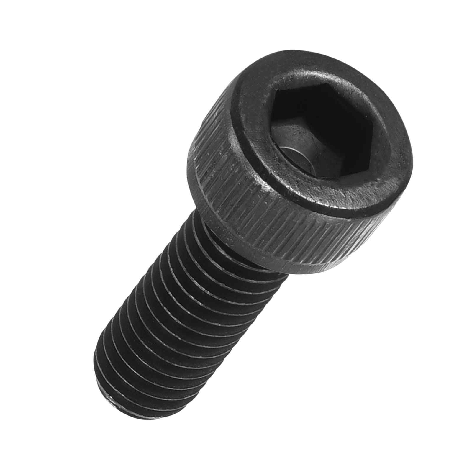 Kozelo 25pcs Socket Head Cap Screws - [M6-1 x 18mm] Alloy Steel Black Oxide Grade 12.9 Internal Hex Screw Full Thread for Industrial & Machinery Use, Black — image 1