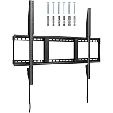 Suptek Heavy Duty Fixed TV Wall Mount for 60&ndash;120 Inch TVs Holds 265 lbs | Max VESA 1100x600mm, Fits 16"/18"/24" Studs, 1.3" Low Profile Wall Mount TV Bracket, for Living Room, Bedroom, Home Theater