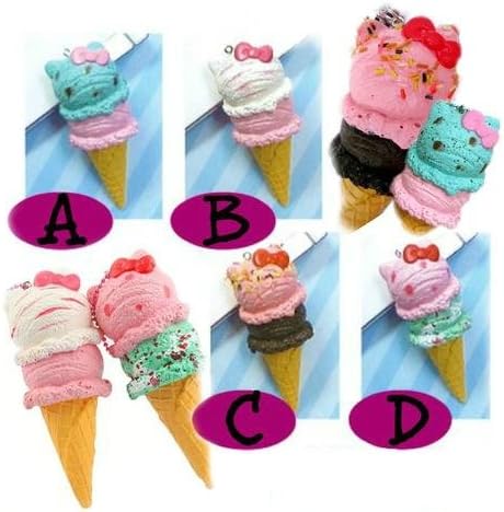 Hello Kitty Double Mint Ice cream squishy-ORIGINAL-A