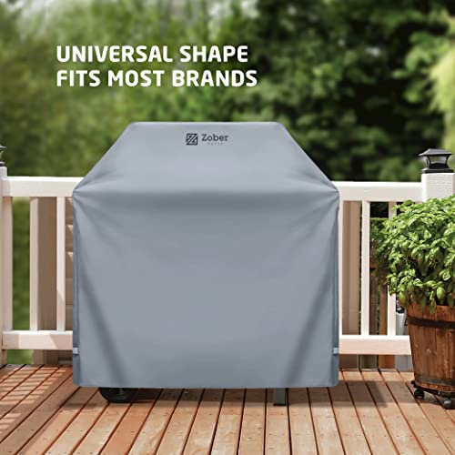 Zober BBQ Grill Cover 58 Inch Waterproof Double Layered Fits er
