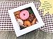 20 Count Sturdy Bakery Cake Boxes 10x10x5 Inch with Window in Bulk