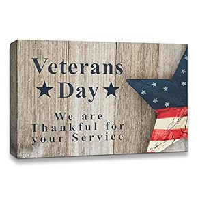Canvas Wall Art Memorial Day Painting...