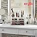 Acrylic Vanity Makeup Cosmetic Organizer -16 slot 4 box drawer storage organizers for make up brushes